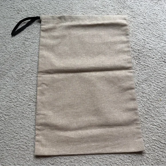 2 Gucci Storage Drawstring Dust Bag Light Brown Beige Sand Authentic 12”X 16.5”
